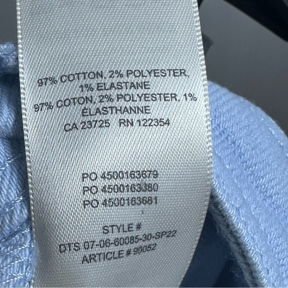 Aritzia Wilfred Free Modern Utility Pant Faded Sky Blue Size 6 - Picture 15 of 15